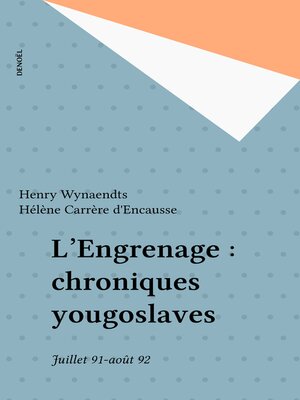 cover image of L'Engrenage